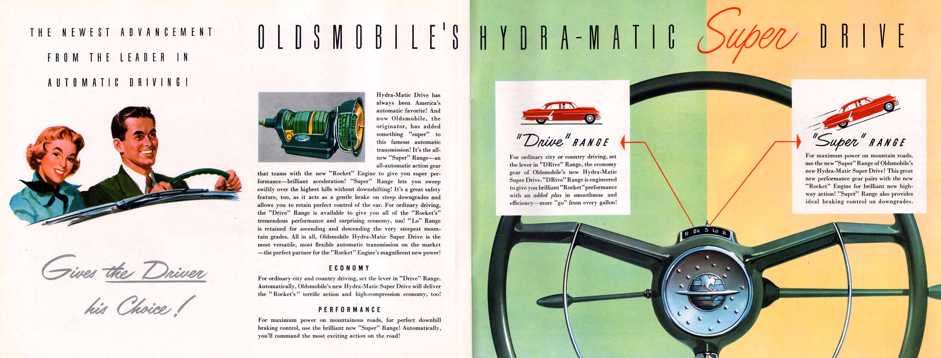 1952 Oldsmobile Motor Cars Brochure Page 1